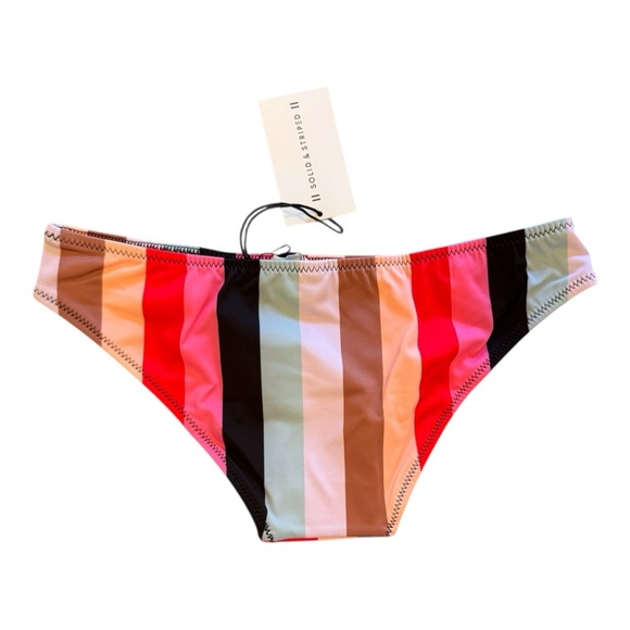 Solid and Striped The Elle Bottom in Malibu Stripe NWT - Picture 5 of 6